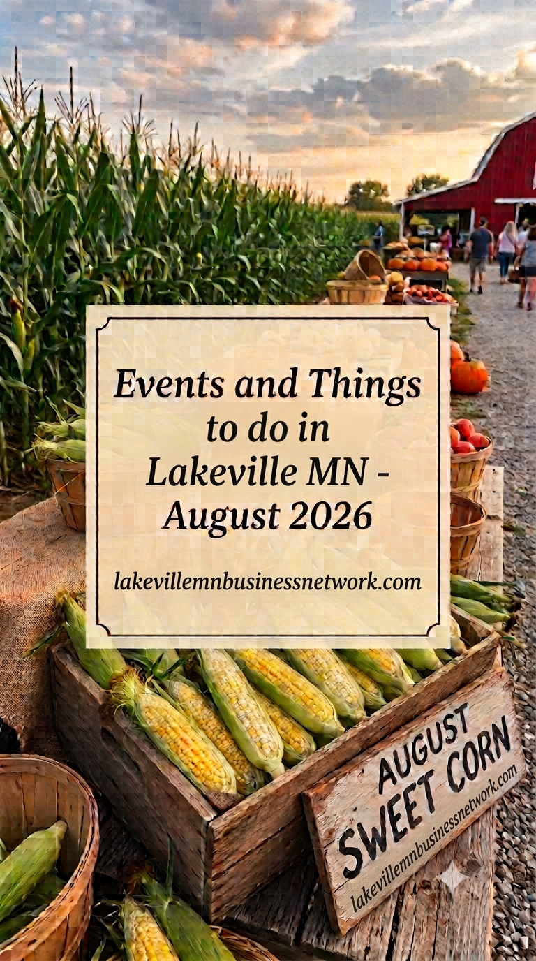 Read more about the article Events and Things to do August 2026 in Lakeville MN